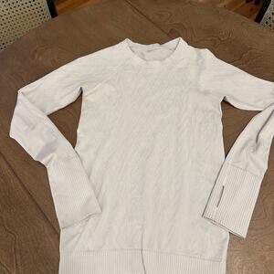 Lululemon Cable Knit Swiftly Tech White